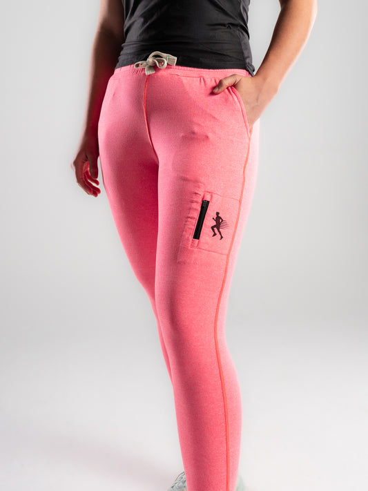 RUNACTIVE Joggers - Coral