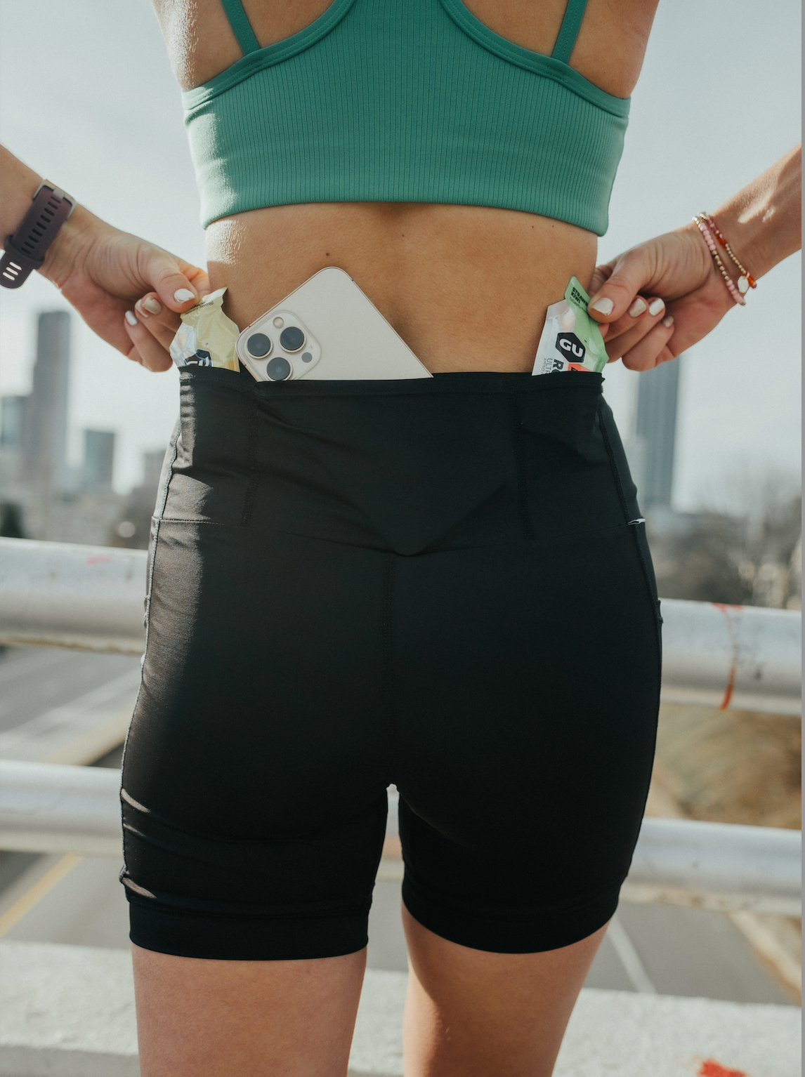 7 Pocket Compression Shorts - The Glide
