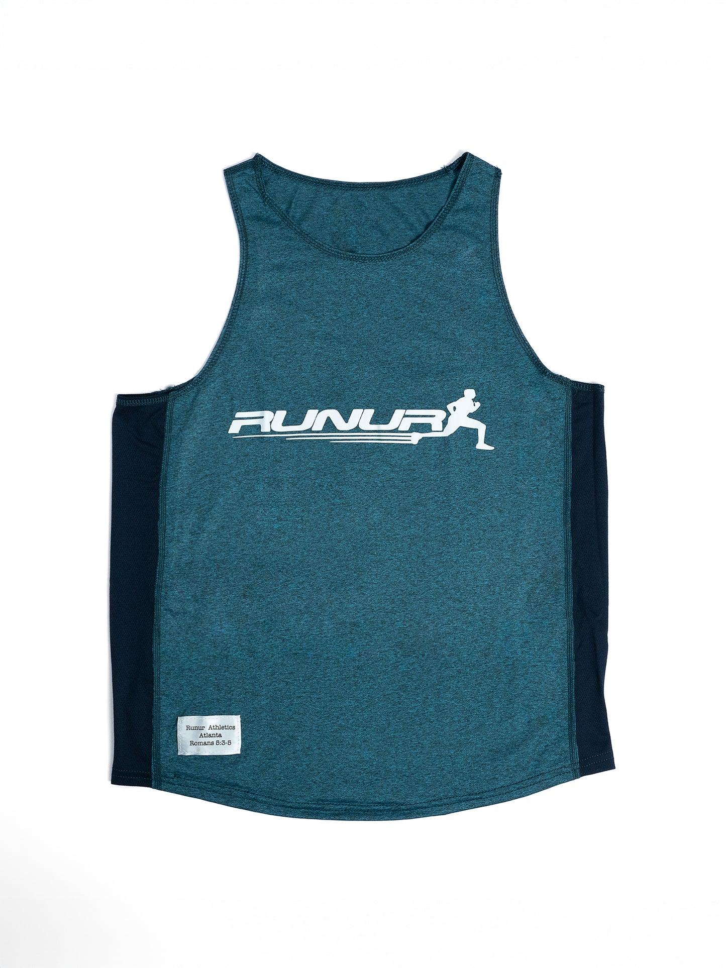 SINGLET - HEATHER BLUE - THE OUT AND BACK