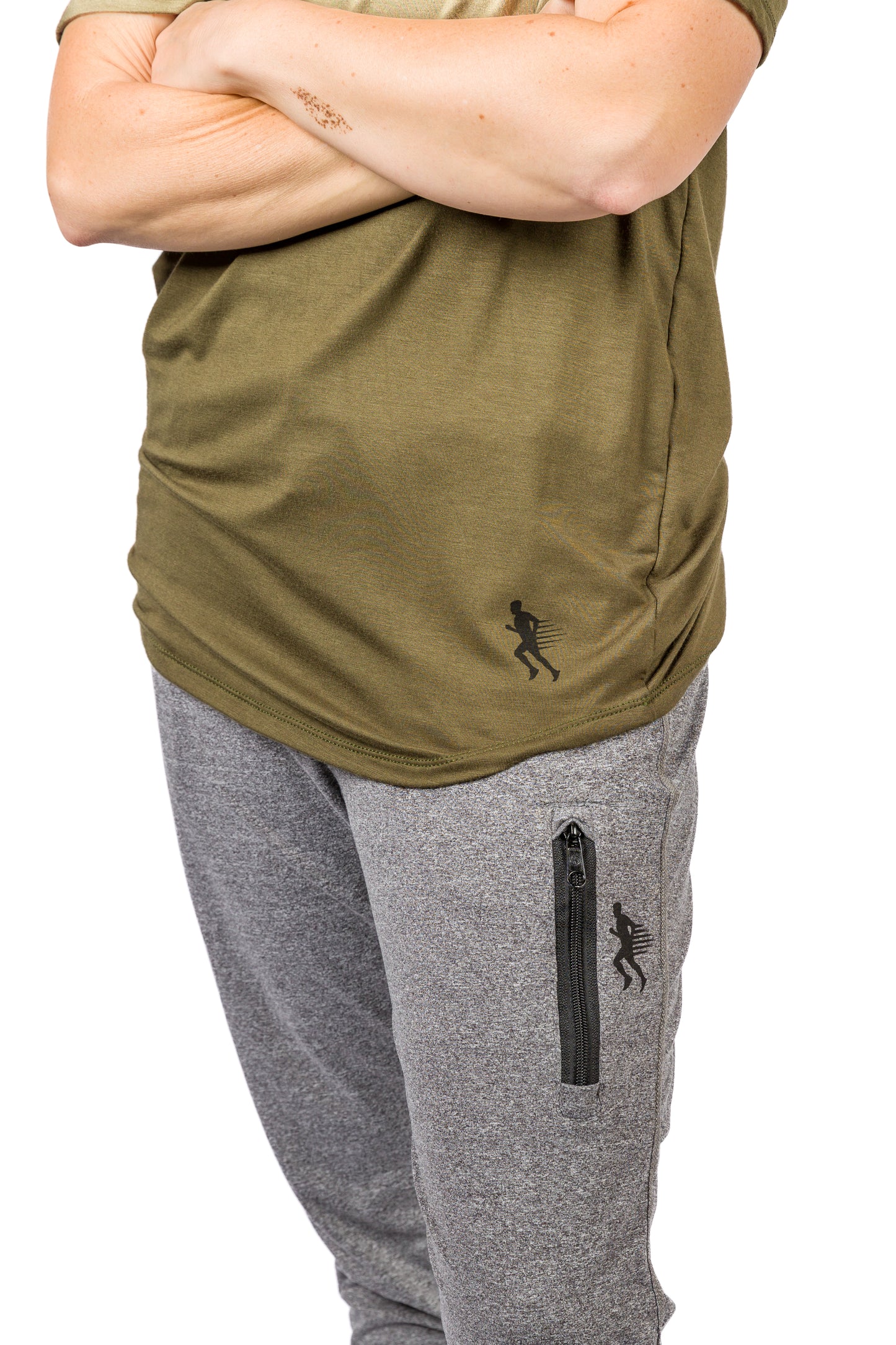 SHORT SLEEVE TEE - OLIVE - THE RECOVERY