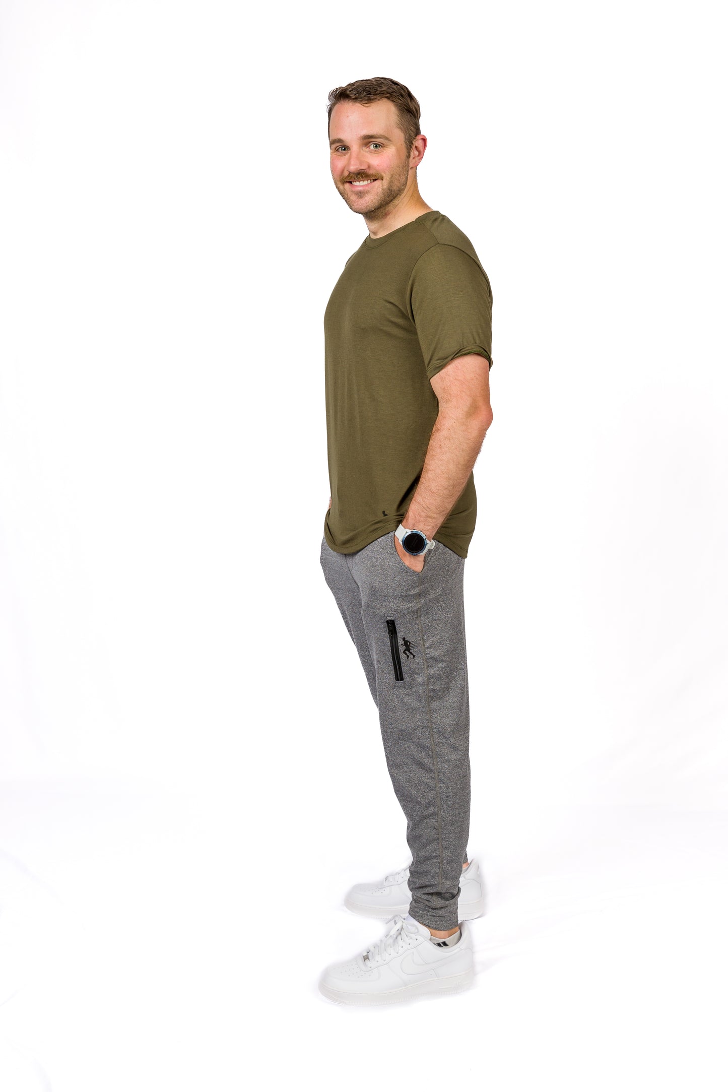 SHORT SLEEVE TEE - OLIVE - THE RECOVERY
