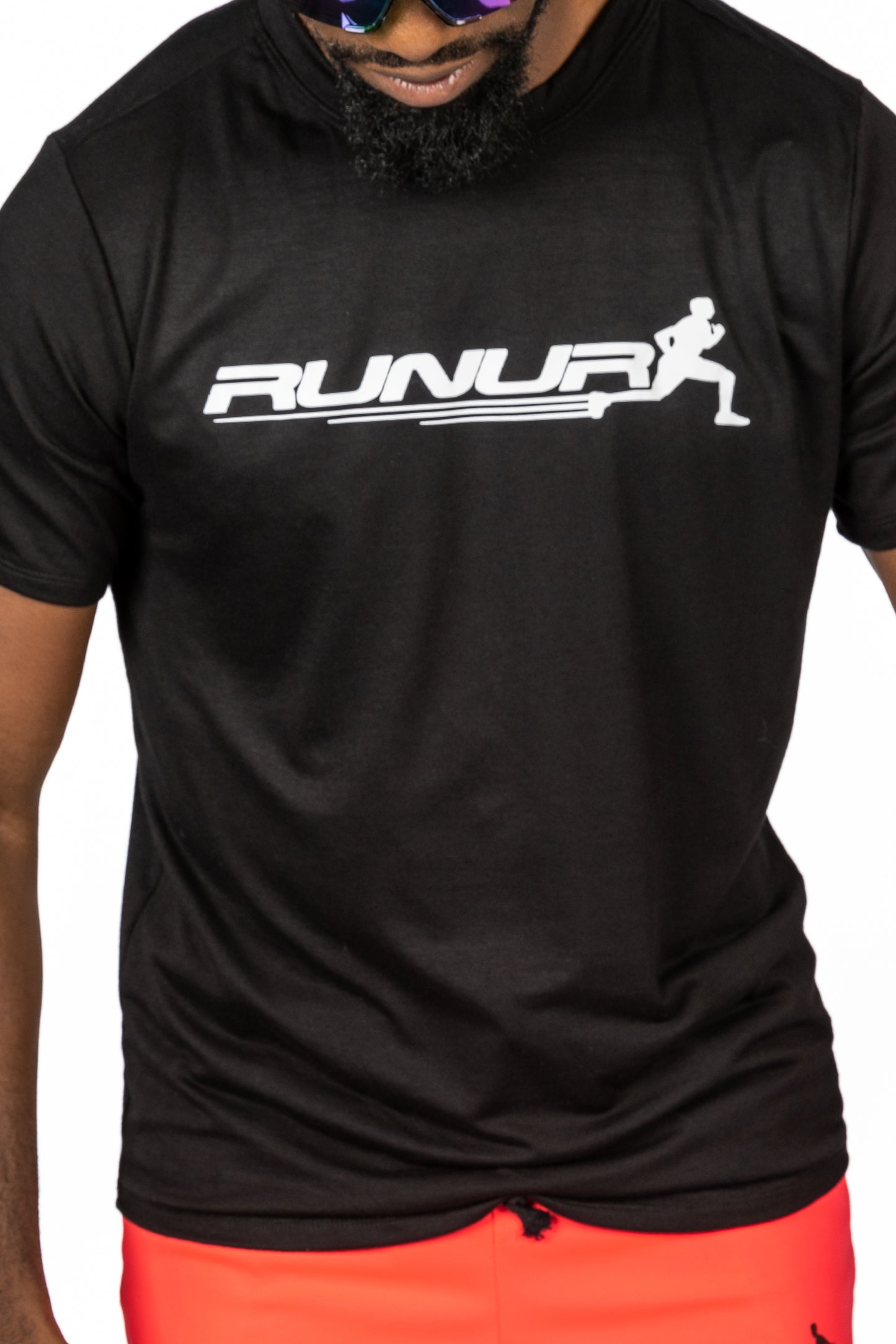 SHORT SLEEVE TEE -  BLACK -THE RECOVERY