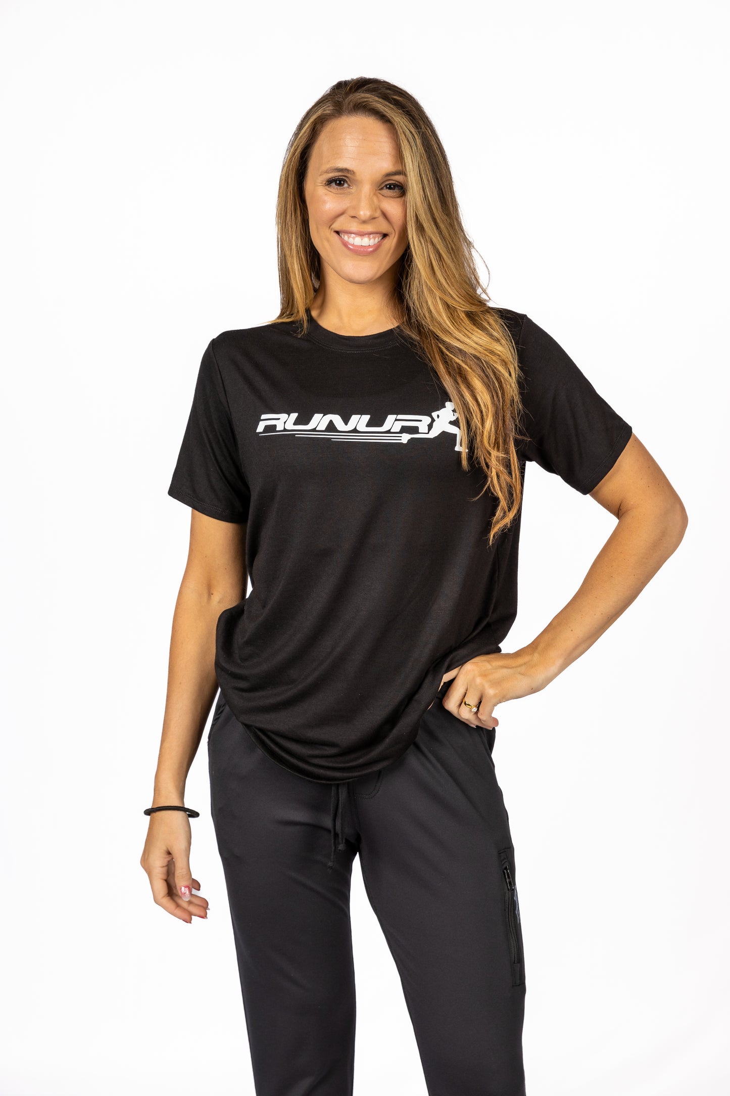 SHORT SLEEVE TEE -  BLACK -THE RECOVERY