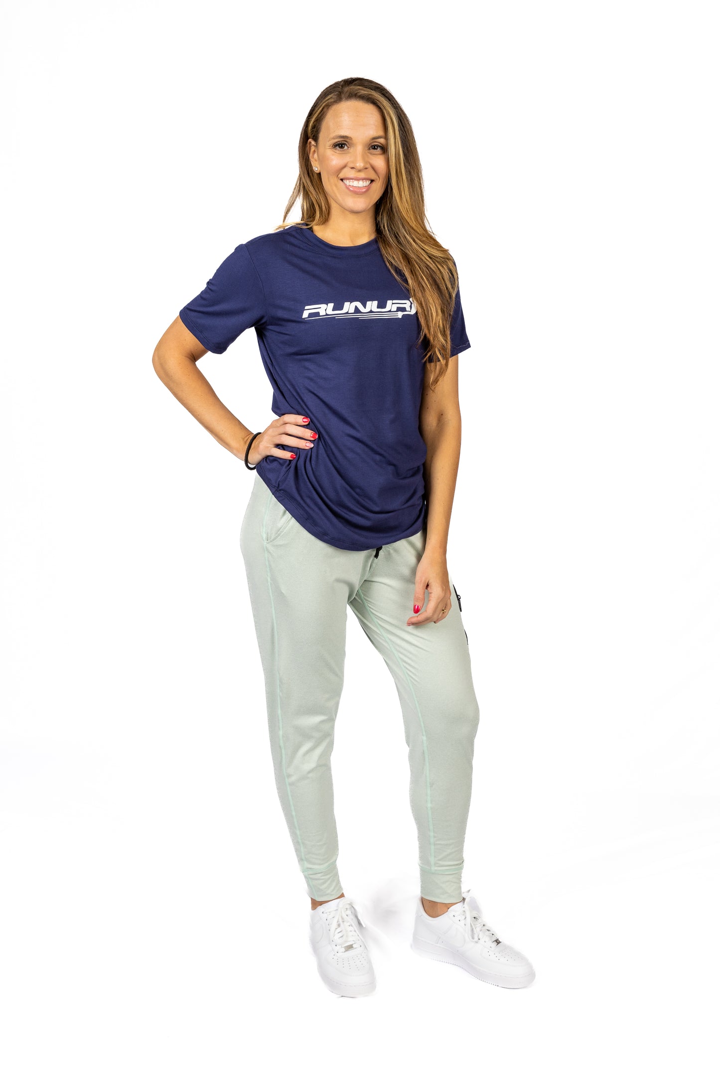 SHORT SLEEVE TEE - NAVY - THE RECOVERY