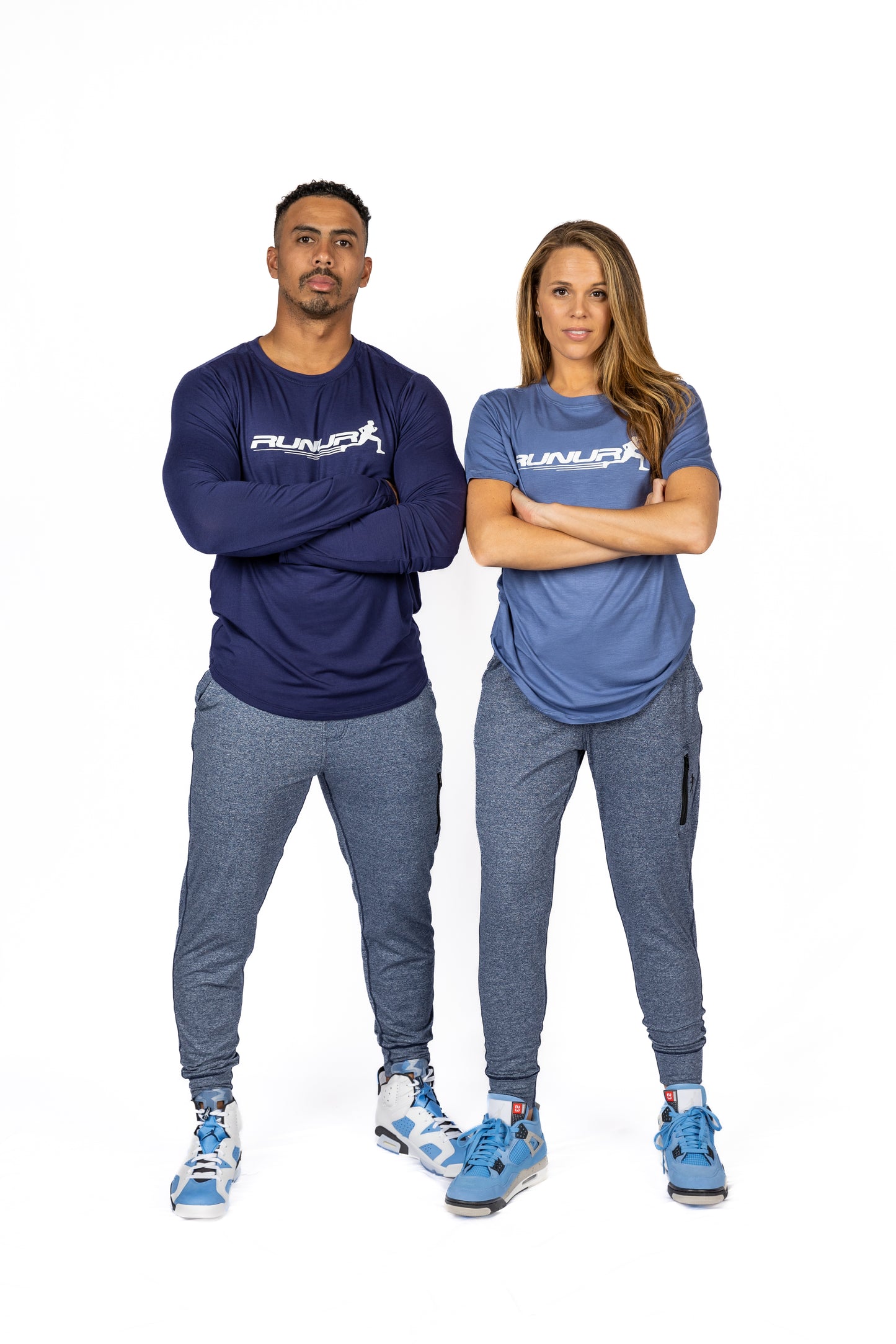 SHORT SLEEVE TEE - DENIM - THE RECOVERY
