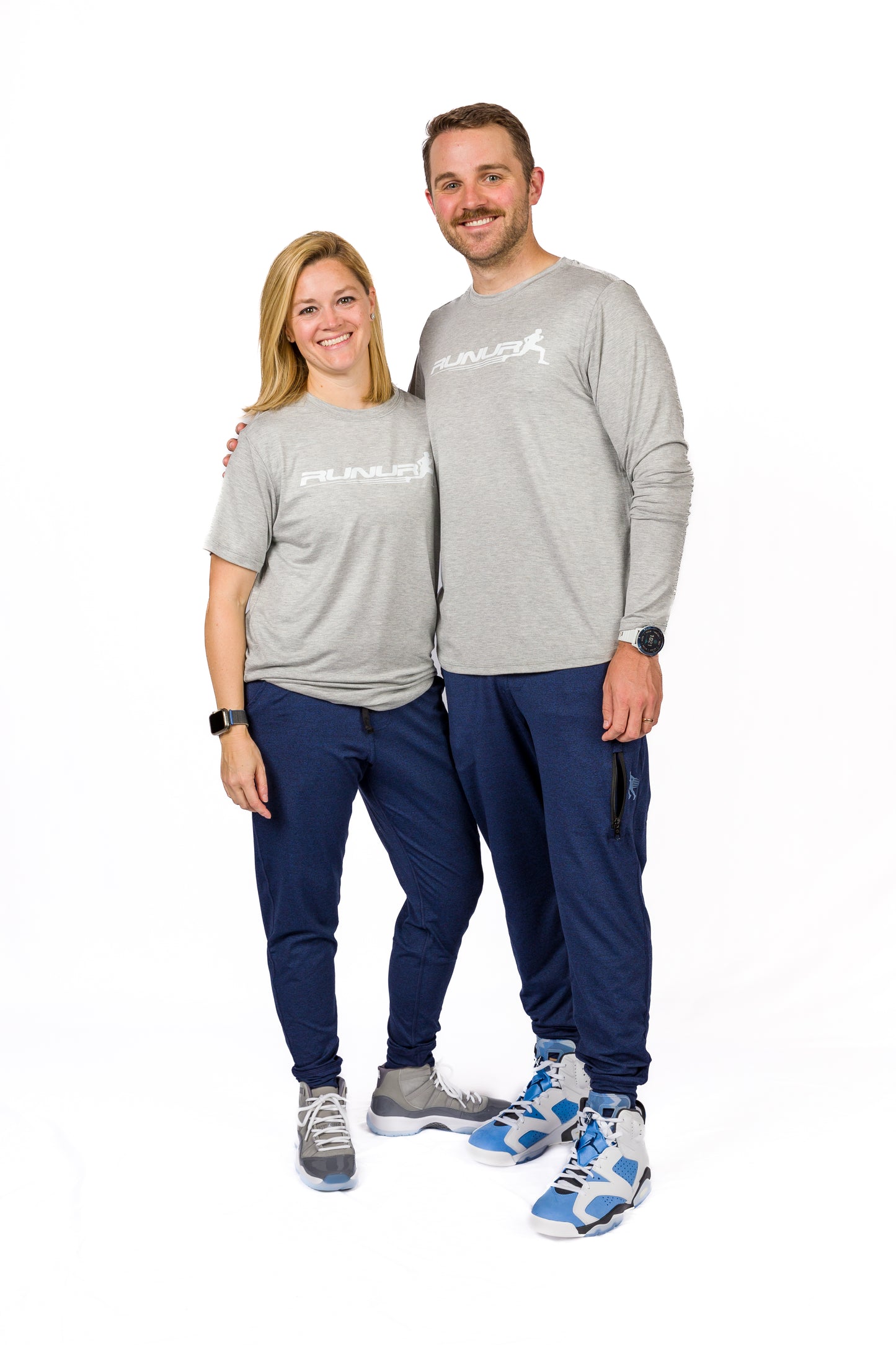 LONG SLEEVE TEE - HEATHER GRAY - THE TAPER