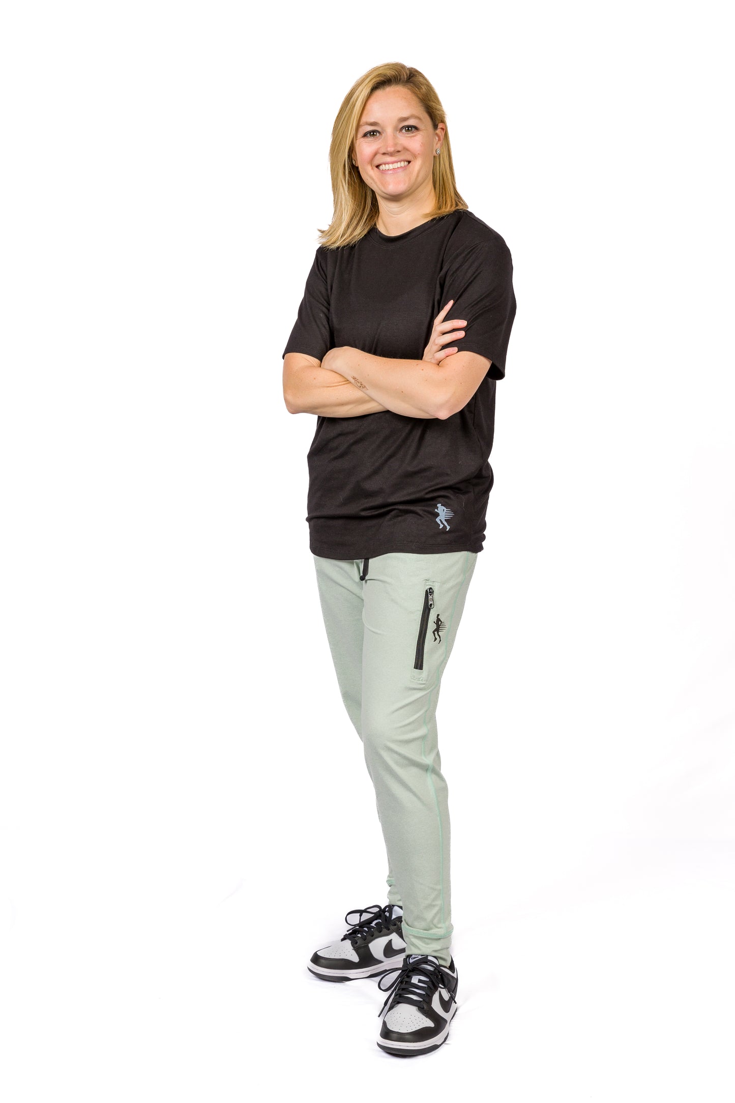 SHORT SLEEVE TEE -  BLACK -THE RECOVERY