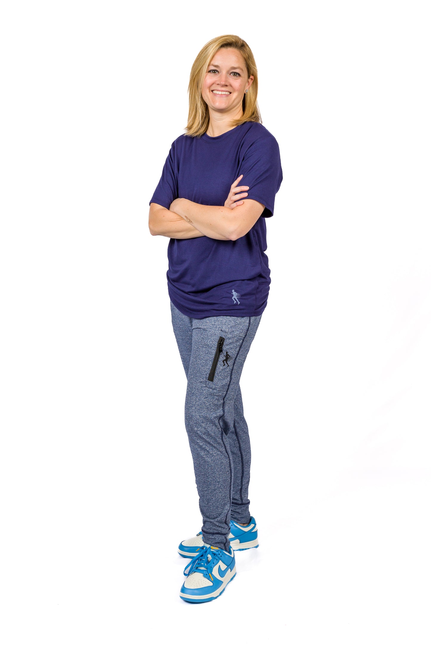SHORT SLEEVE TEE - NAVY - THE RECOVERY