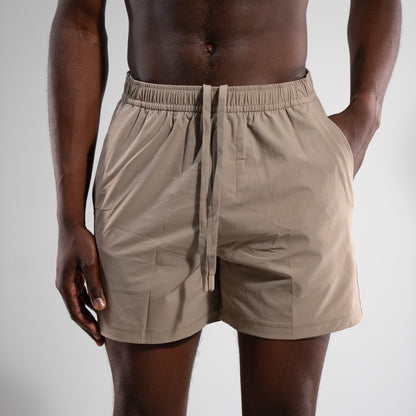 DENALI SHORTS - BOULDER TAN