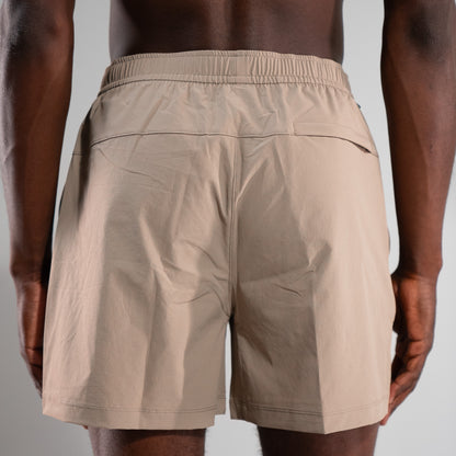 DENALI SHORTS - BOULDER TAN