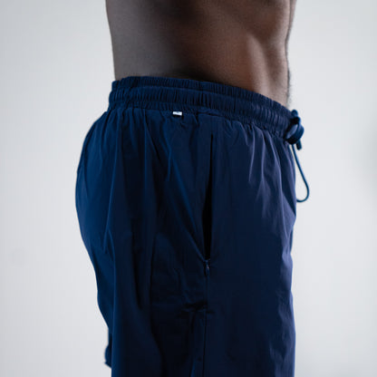 2 IN 1 RUNNING SHORTS - THE SWIFT - 6" - NAVY