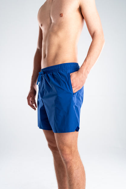 2 IN 1 RUNNING SHORTS - THE SWIFT - 6" - ROYAL BLUE