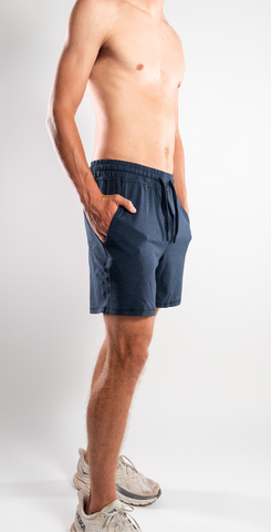 Men's Runcation Recovery Short- Midnight Blue