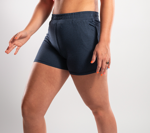 Women's Runcative Recovery Short- Dark Navy