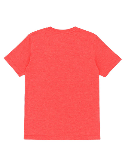SHORT SLEEVE TEE -  CORAL - THE RECOVERY