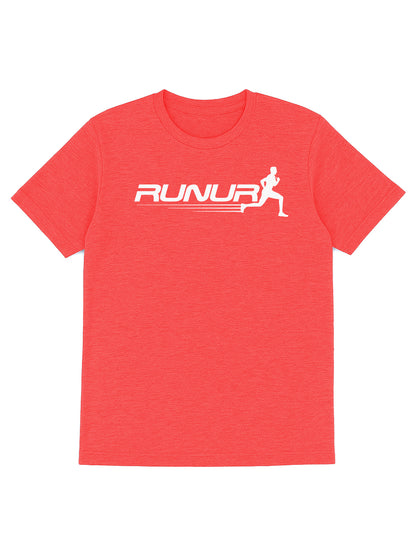 SHORT SLEEVE TEE -  CORAL - THE RECOVERY