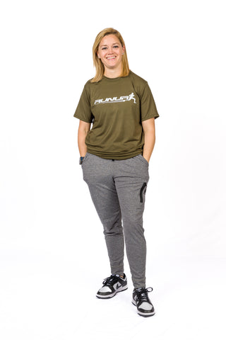 SHORT SLEEVE TEE -  OLIVE - THE RECOVERY
