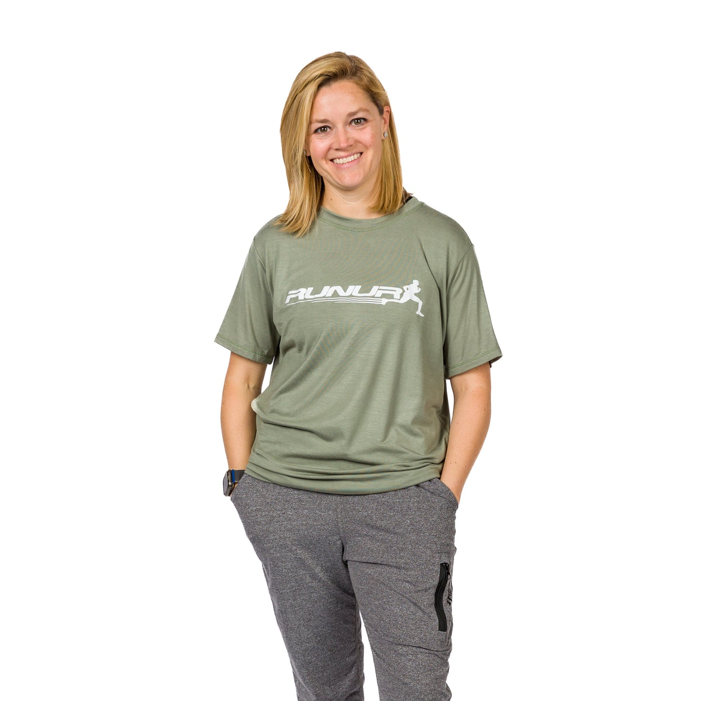 SHORT SLEEVE TEE - SAGE GREEN - THE RECOVERY