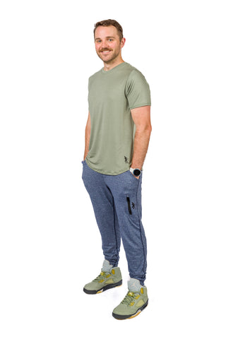 SHORT SLEEVE TEE - SAGE GREEN - THE RECOVERY